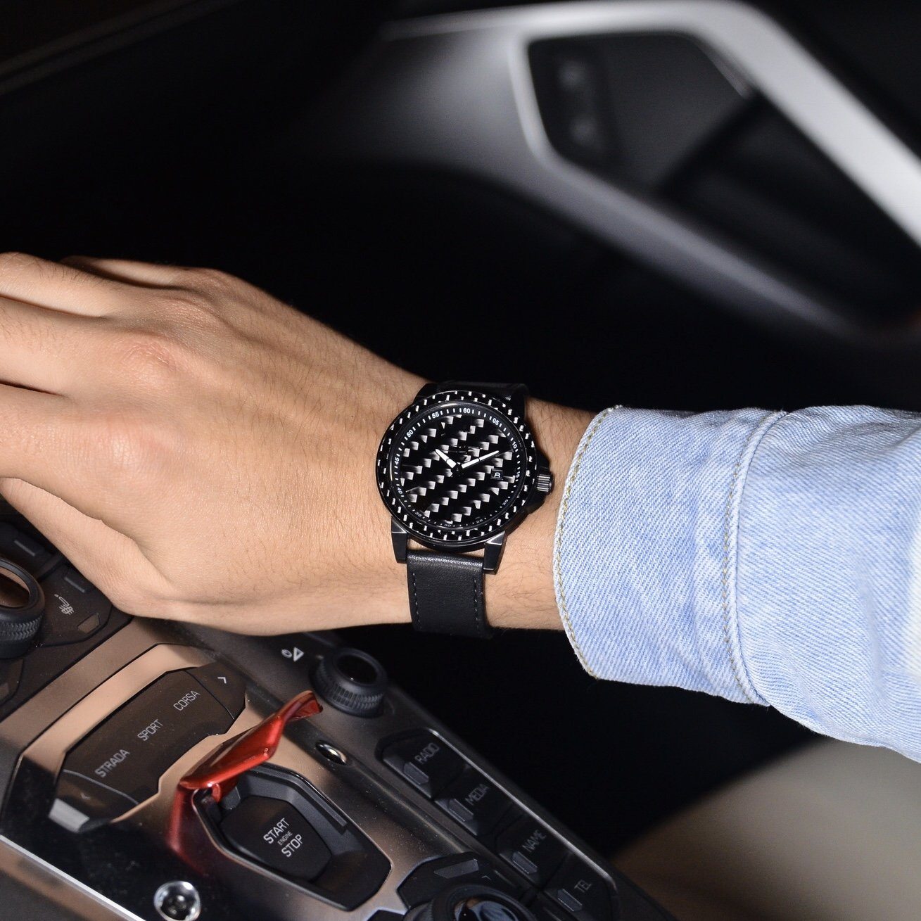 Series Carbon Fiber Watch
